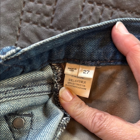 Helmut Lang Denim Blue Women's Jean Shorts Size 27 - Picture 5 of 10